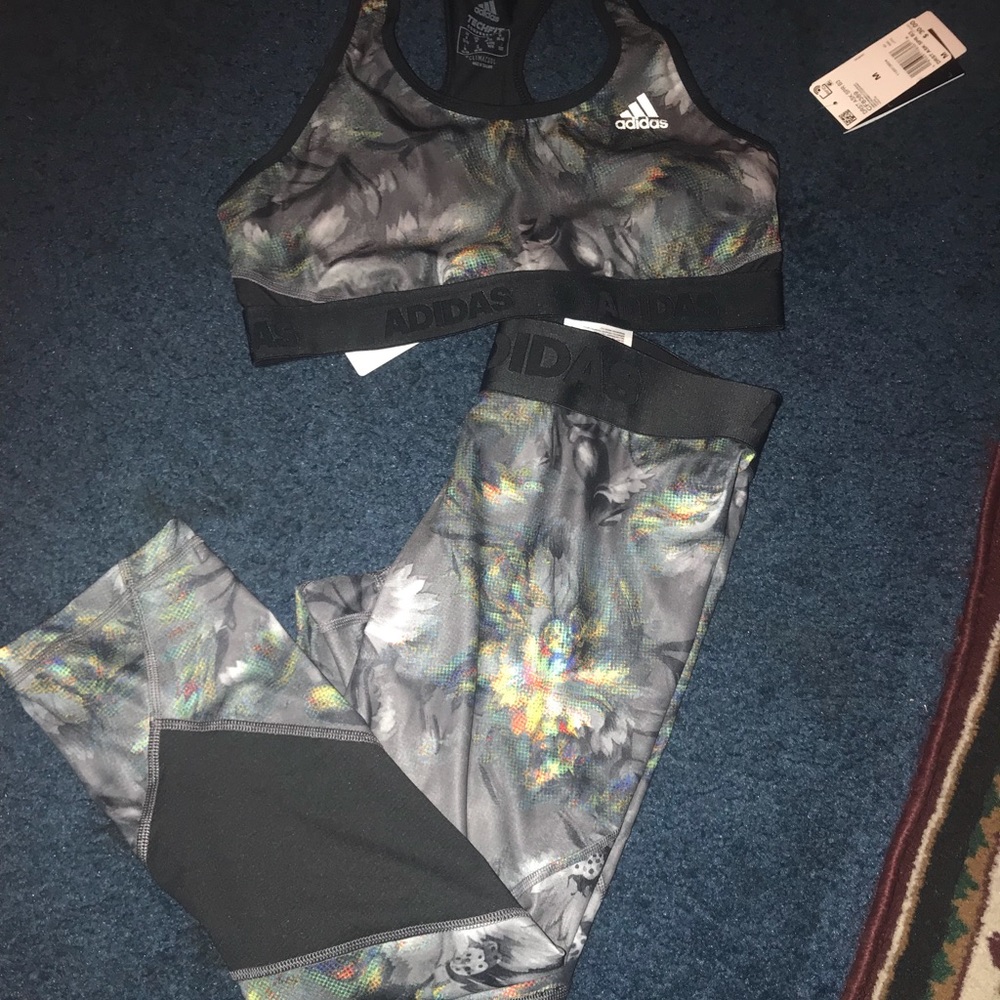 Medium and small adidas outfit brand new